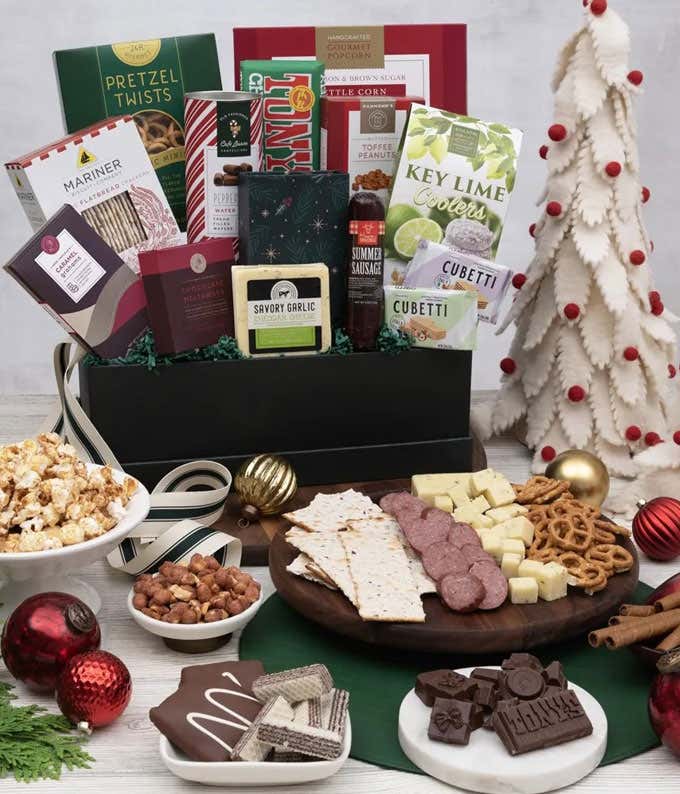 Deluxe Christmas Delights Basket