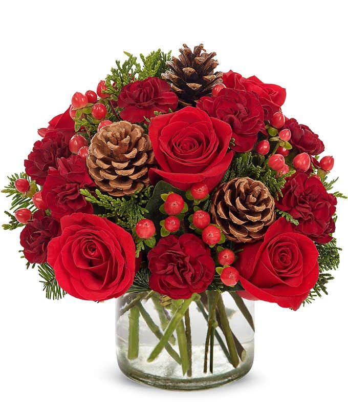 Crimson Christmas Bouquet