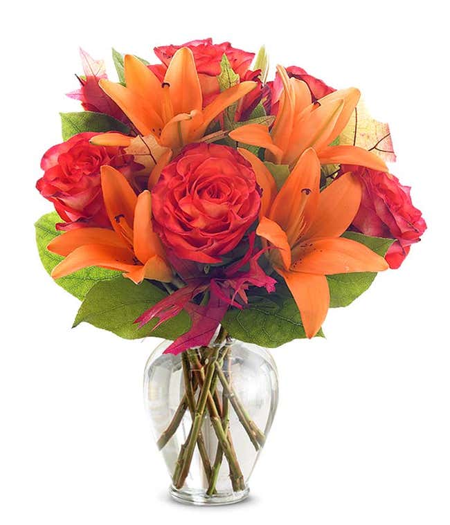 Orange Sorbet Bouquet