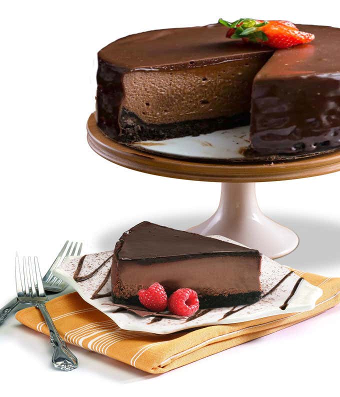 Triple Chocolate Cheesecake