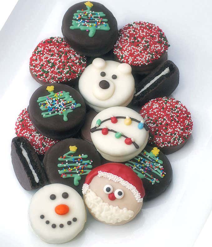 Tis the Season Belgian Chocolate Covered Oreos