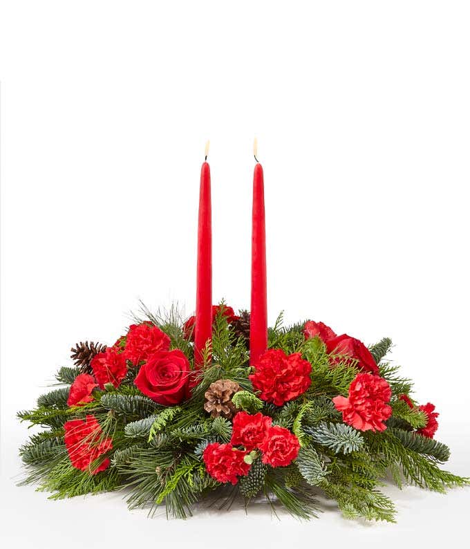 Farmhouse Christmas Centerpiece