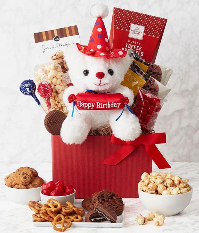 Beary Happy Birthday Snack Basket