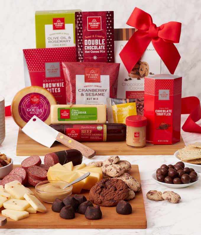 Season's Greetings Gourmet Cheeseboard