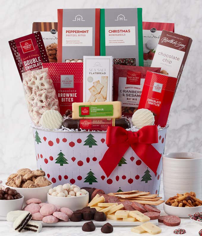 Happy Holidays Grand Gift Basket