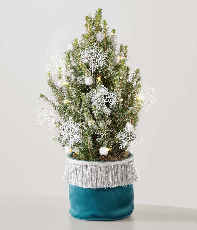 Sapphire & Ice Miniature Tree