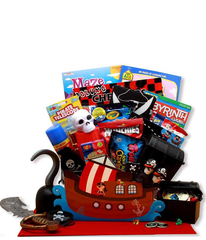 Pirate's Treasure Gift Basket